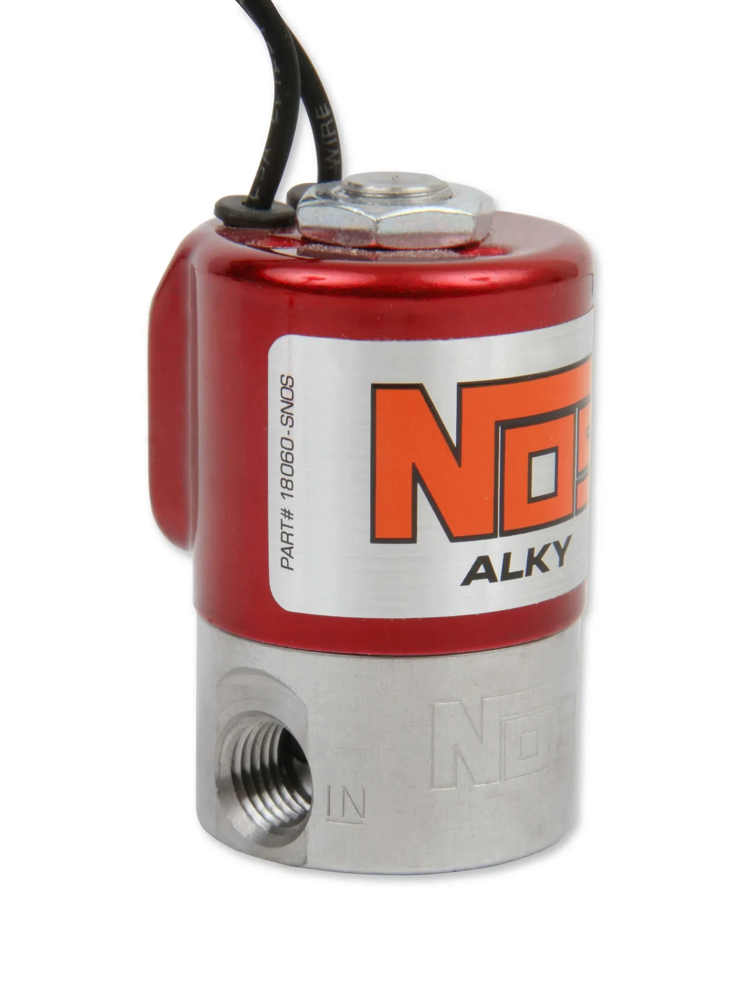 NOS 18060NOS NOS Fuel Solenoid - Red
